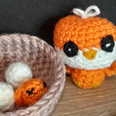 Little Birds Nest-Orange