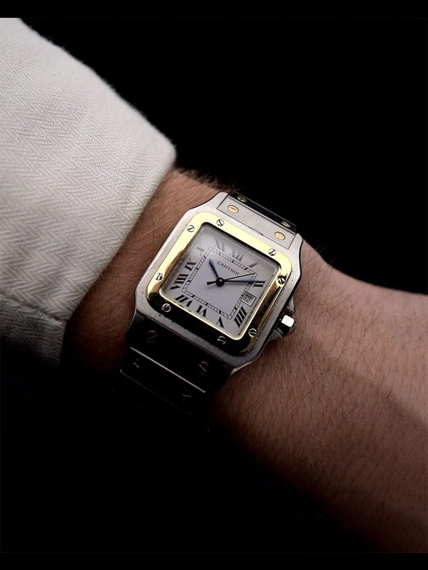 Cartier Santos Carrée 2961 Two Tone 1980s