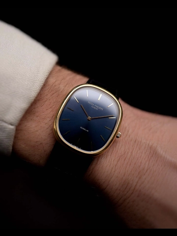 Patek Philippe Ellipse 3738 Jumbo Gübelin 1990s