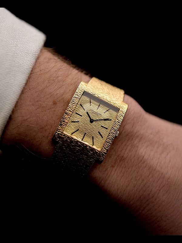 Patek Philippe Bark 3553 Rectangular 1970s