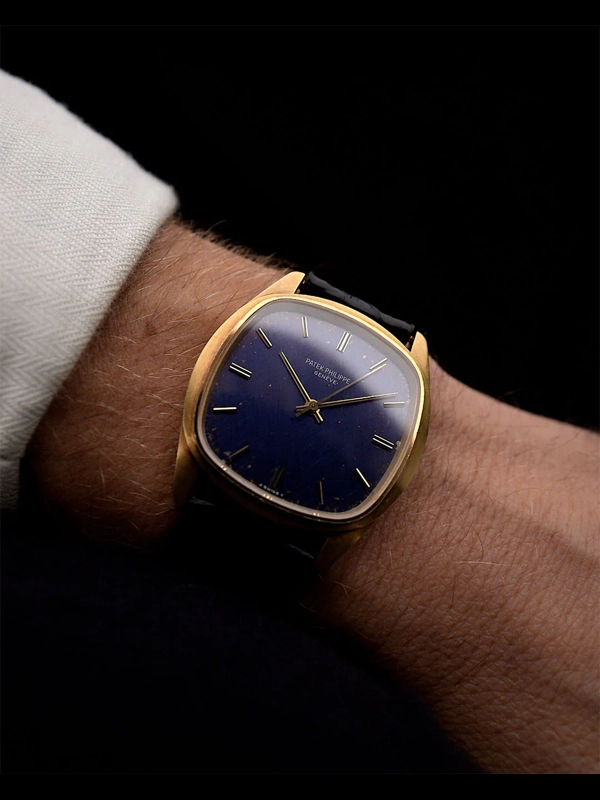 Patek Philippe 3585 Jumbo Blue 1980s