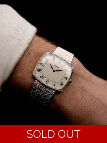 Piaget 18k TV Roman 1970s