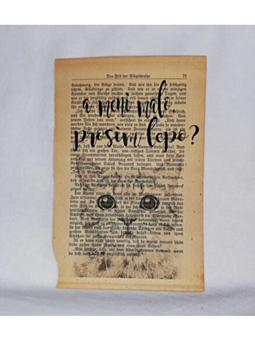 Print Purgerska maca  Print Purgerska maca