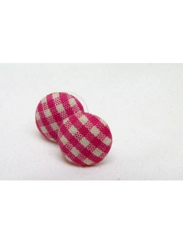 Sitne naušnice od tkanine