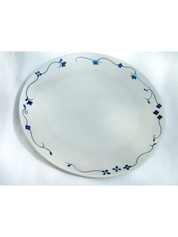 Oslikani tanjur Plave vitice