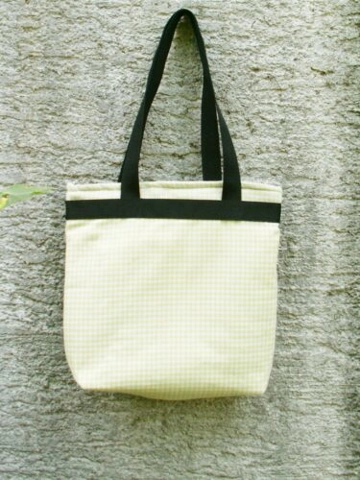 Torba ruksak Nježna igra žute i zelene