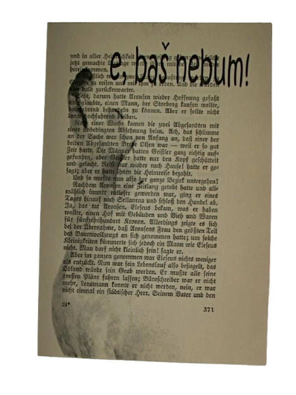 Print Purgerski pasonja "e, baš nebum!"