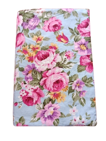 Cvjetni omot za knjige od pamuka