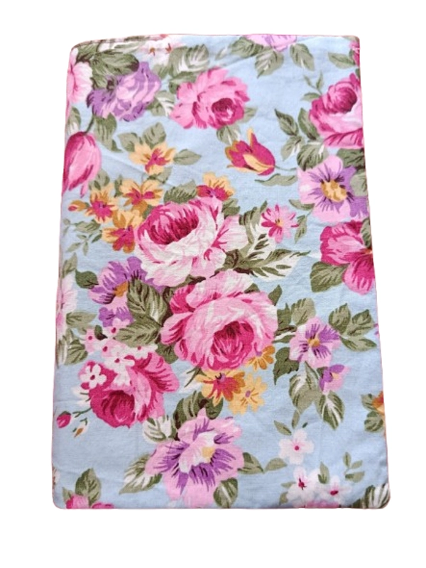 Cvjetni omot za knjige od pamuka