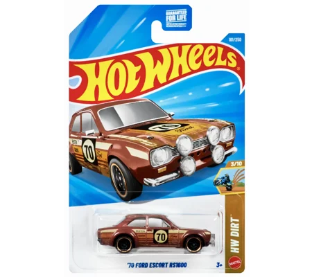 2026 Hot Wheels Mainline '70 Ford Escort RS1600 #161/#250