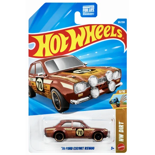 2026 Hot Wheels Mainline '70 Ford Escort RS1600 #161/#250