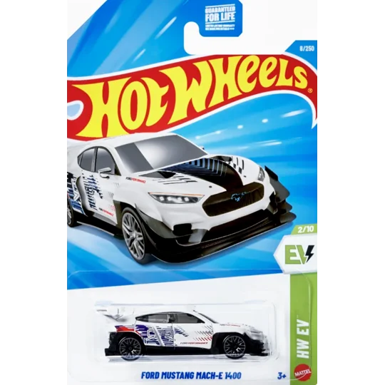 2026 Hot Wheels Mainline Ford Mustang Mach-E 1400 [White] #8/#250
