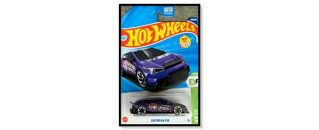2025 Hot Wheels Mainline Custom Kia EV6 #120/#250