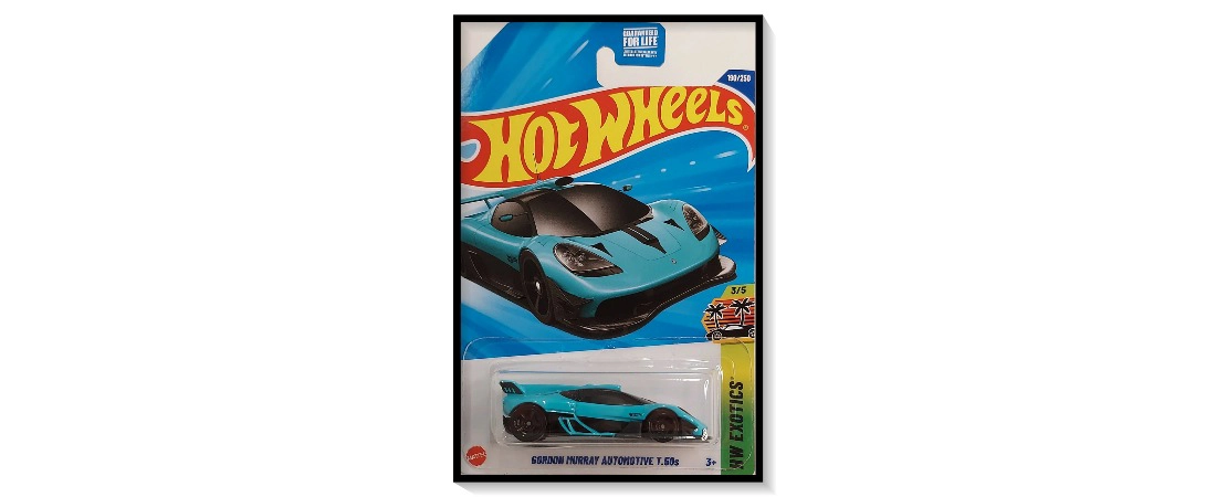 2025 Hot Wheels Mainline Gordon Murray Automotive T.50s #190/#250