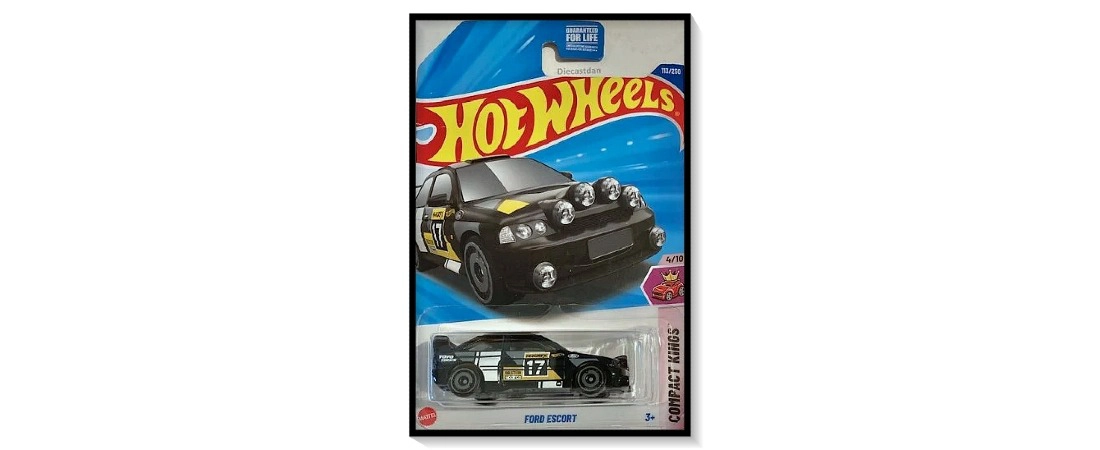 2025 Hot Wheels Mainline Ford Escort #113/#250