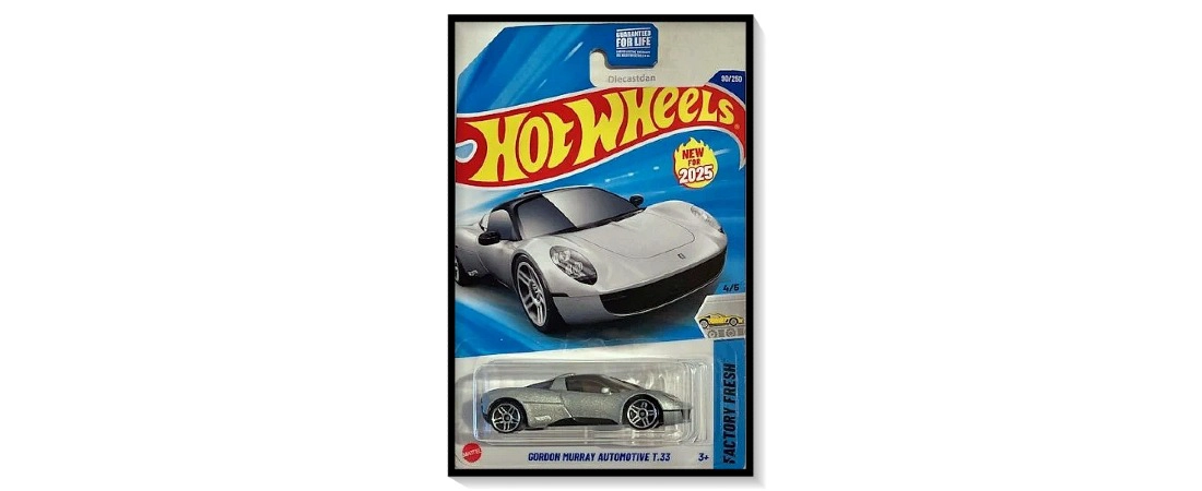 2025 Hot Wheels Mainline Gordon Murray Automotive T.33 #90/#250