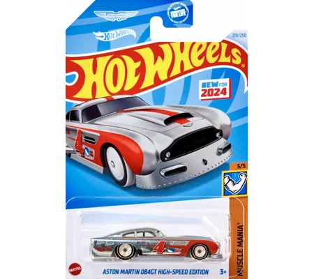 2024 Hot Wheels Mainline Aston Martin DB4GT High-Speed Edition #219/#250