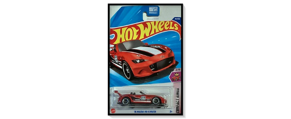2025 Hot Wheels Mainline '15 Mazda MX-5 Miata #80/#250