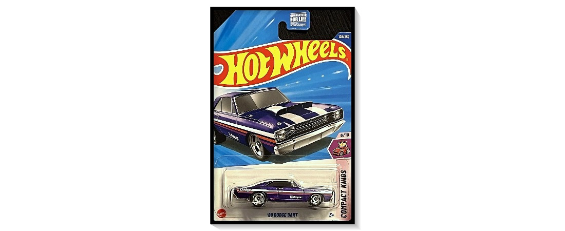 2025 Hot Wheels Mainline '68 Dodge Dart #129/#250