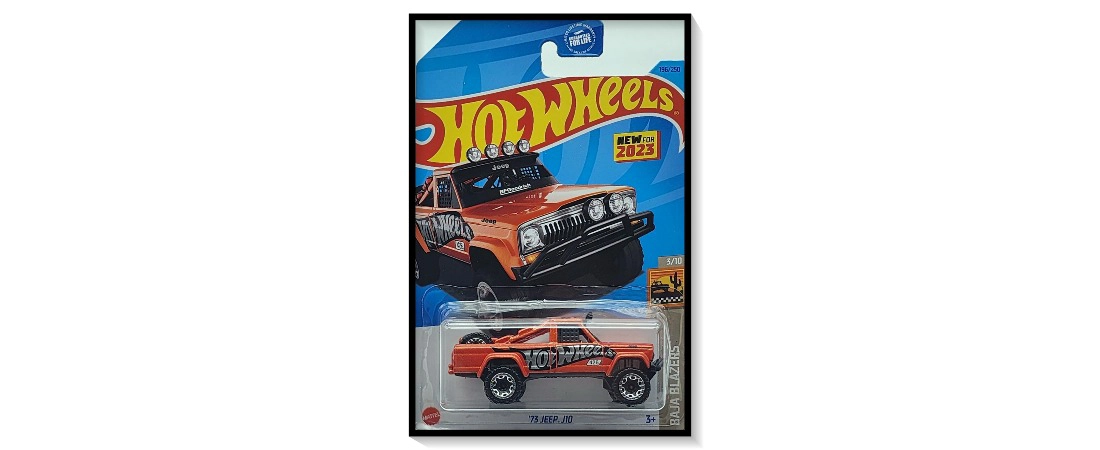 2023 Hot Wheels Mainline '73 Jeep J10 #196/#250