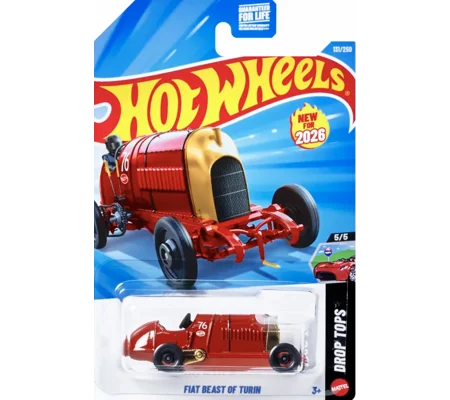 2026 Hot Wheels Mainline Fiat Beast Of Turin #131/#250