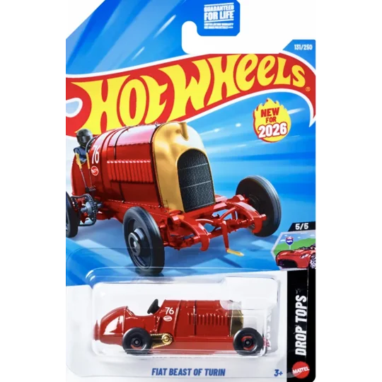2026 Hot Wheels Mainline Fiat Beast Of Turin #131/#250