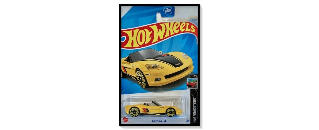 2024 Hot Wheels Mainline Corvette C6 #40/#250