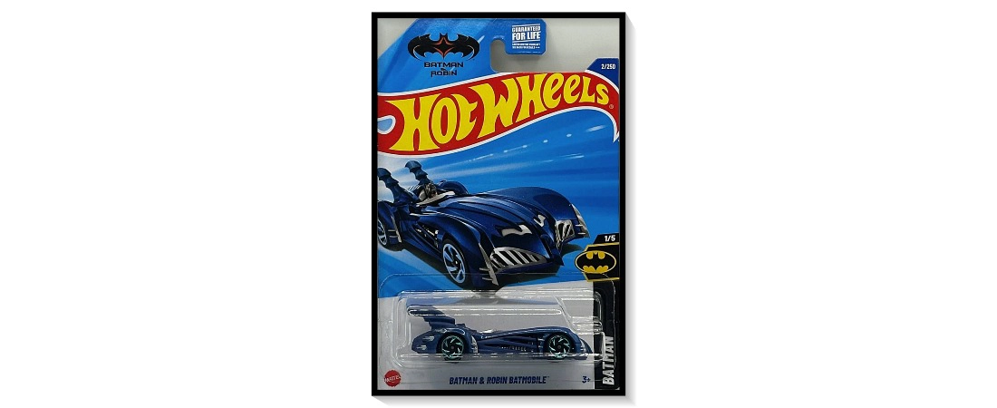 2025 Hot Wheels Mainline Batman & Robin Batmobile #2/#250