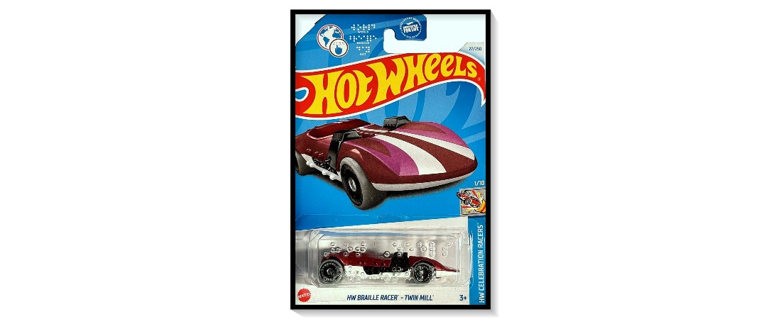 2024 Hot Wheels Mainline HW Braille Racer - Twin Mill #27/#250