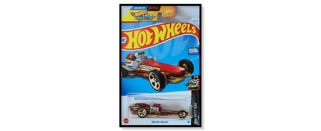 2024 Hot Wheels Mainline Rockin' Railer #75/#250