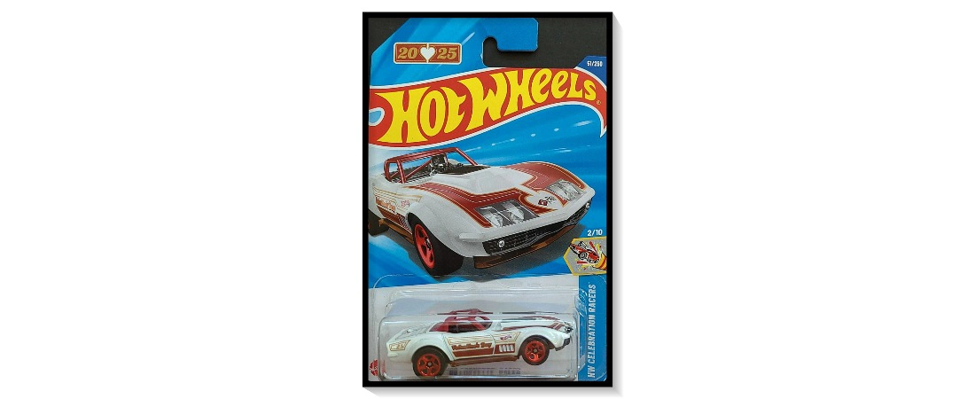 2025 Hot Wheels Mainline '69 Corvette Racer #51/#250
