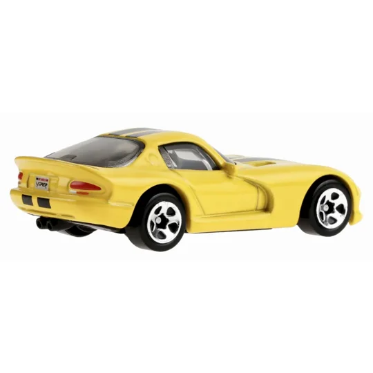 2025 Hot Wheels Mainline '96 Dodge Viper GTS [Yellow] #176/#250