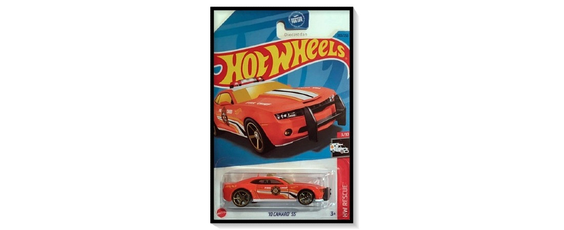 2023 Hot Wheels Mainline ’10 Camaro SS (HW Rescue) #203/#250