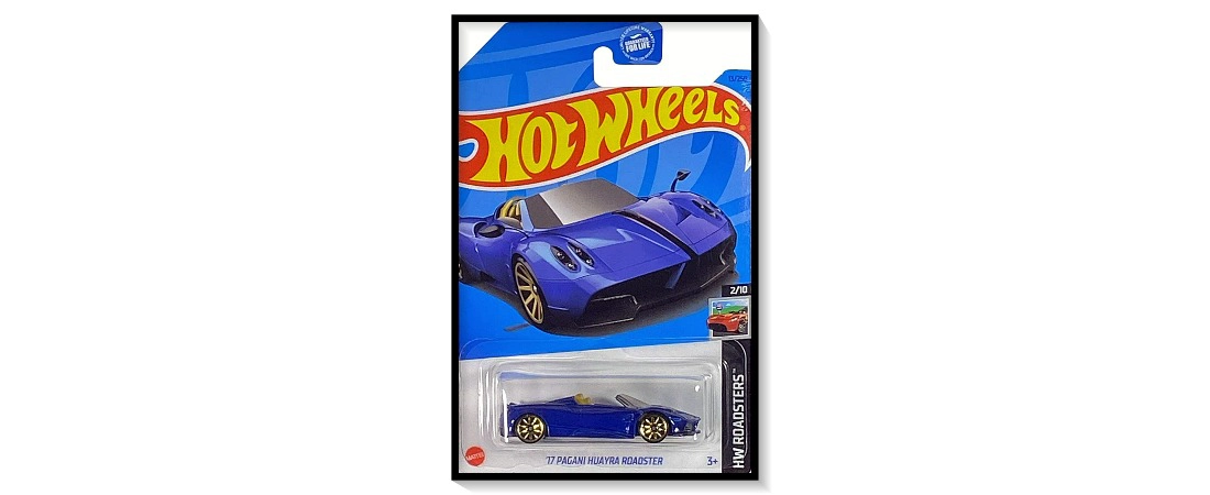 2023 Hot Wheels Mainline '17 Pagani Huayra Roadster #13/#250