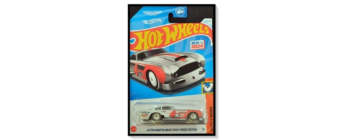 2024 Hot Wheels Mainline Aston Martin DB4GT High-Speed Edition #219/#250
