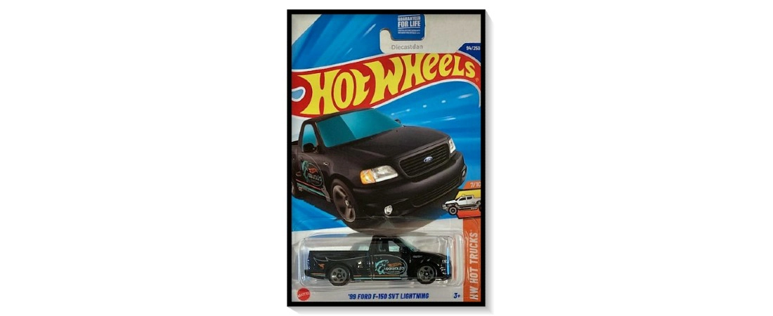 2025 Hot Wheels Mainline '99 Ford F-150 SVT Lightning #94/#250
