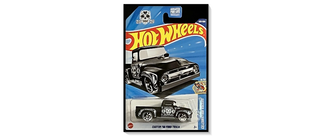 2025 Hot Wheels Mainline Custom '56 Ford Truck #233/#250
