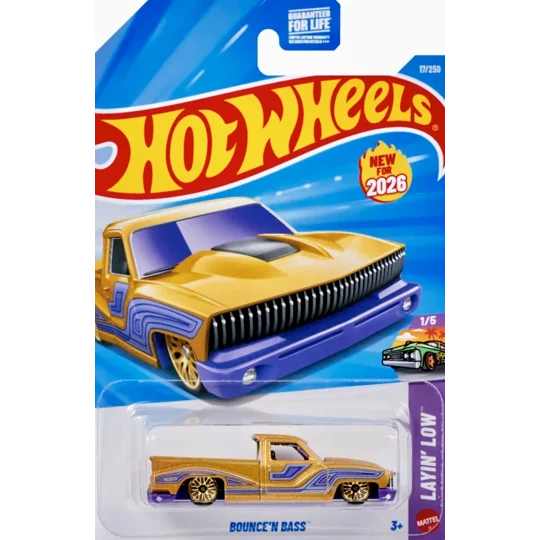 2026 Hot Wheels Mainline Layin' Low Complete Series