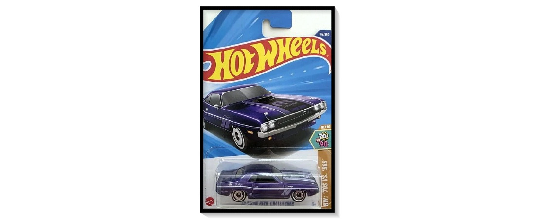 2025 Hot Wheels Mainline '70 Dodge Hemi Challenger #164/#250