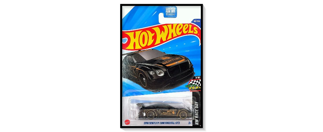 2025 Hot Wheels Mainline 2018 Bentley Continental GT3 #162/#250