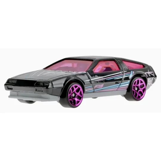 2025 Hot Wheels Mainline DMC Delorean [Black] #36/#250