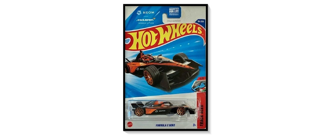2025 Hot Wheels Mainline Formula E Gen3 #194/#250