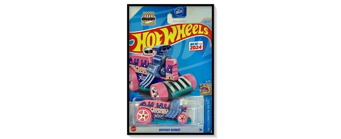 2024 Hot Wheels Mainline Birthday Burner #146/#250