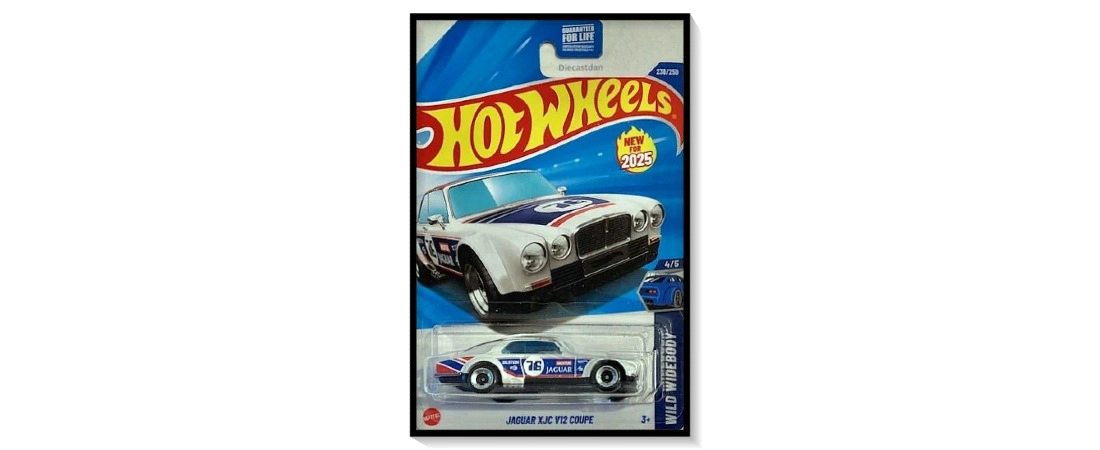 2025 Hot Wheels Mainline Jaguar XJC V12 Coupe #238/#250