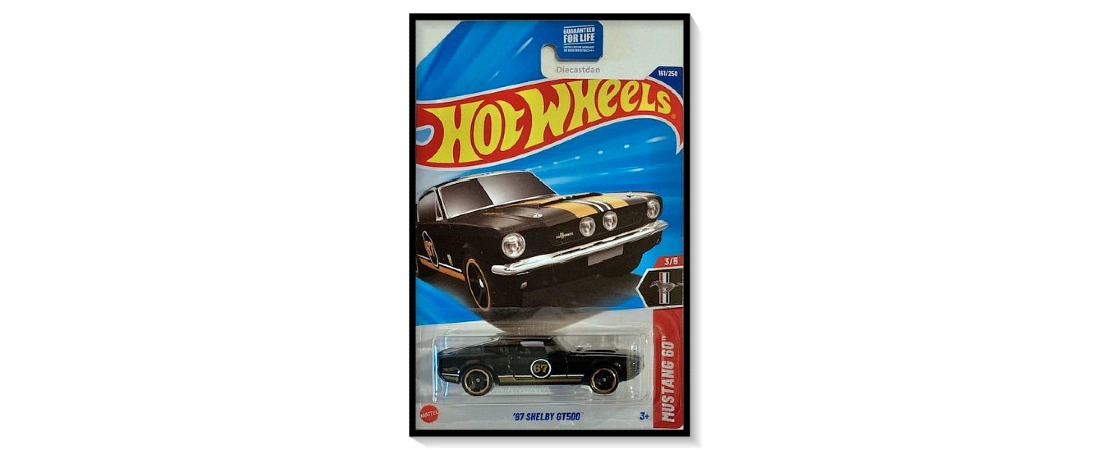 2025 Hot Wheels Mainline '67 Shelby GT500 [Black] #161/3250