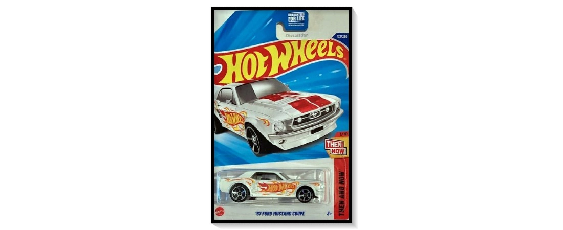 2025 Hot Wheels Mainline ’67 Ford Mustang Coupe #121/#250