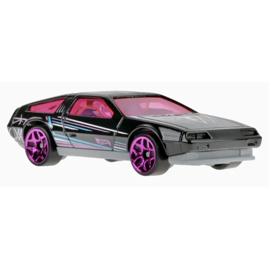2025 Hot Wheels Mainline DMC Delorean [Black] #36/#250