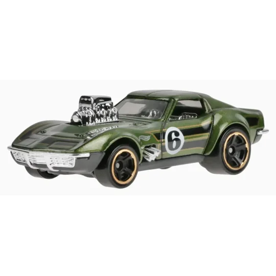 2025 Hot Wheels Mainline '68 Corvette - Gas Monkey Garage #134/#250