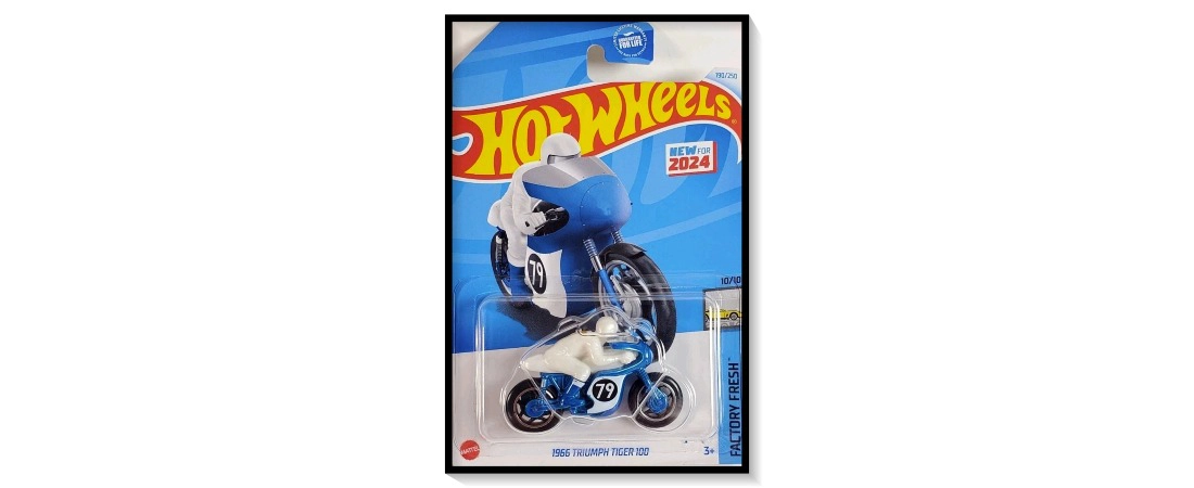 2024 Hot Wheels Mainline 1966 Triumph Tiger 100 #190/#250