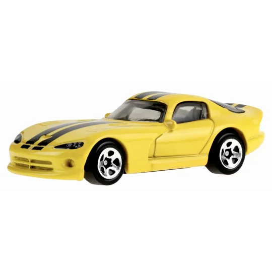 2025 Hot Wheels Mainline '96 Dodge Viper GTS [Yellow] #176/#250